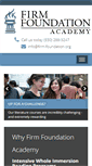 Mobile Screenshot of firm-foundation.org